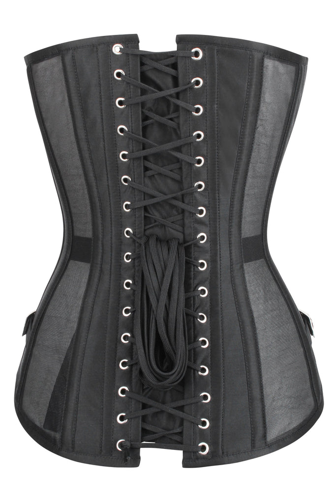 CORSET STORY MY-400 BLACK MESH FRONTED UNDERBUST