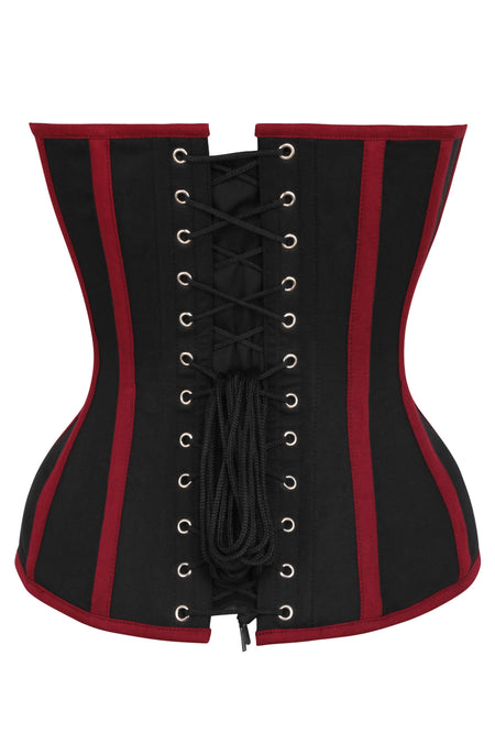 Vollers Corset - 1106 Embrace - Pinstripe - Overbust Corset - New - SALE