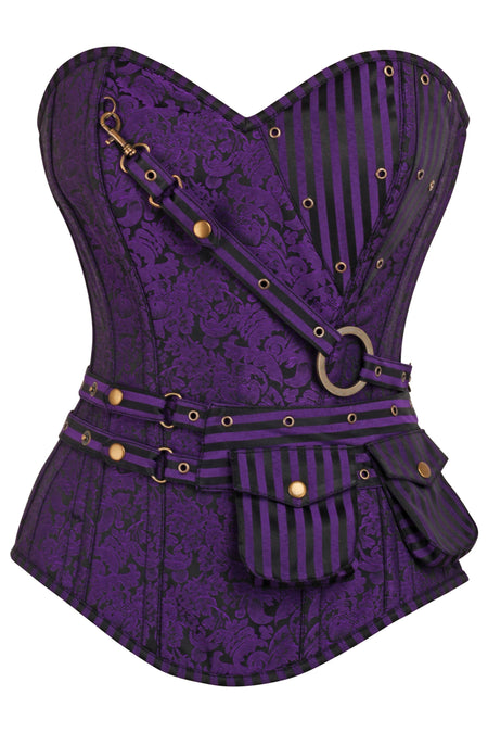 Vaacodor Purple Waist Cincher – Okriks