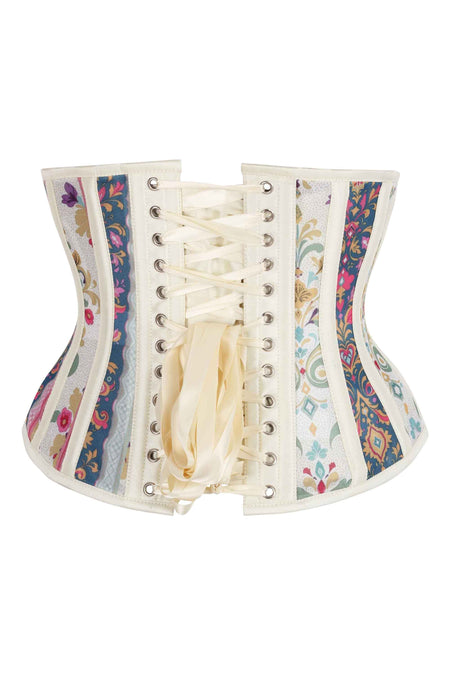 Patchwork Brocade Underbust Corset