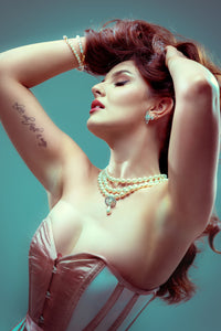 Honey Rose Undertone Mesh Corset