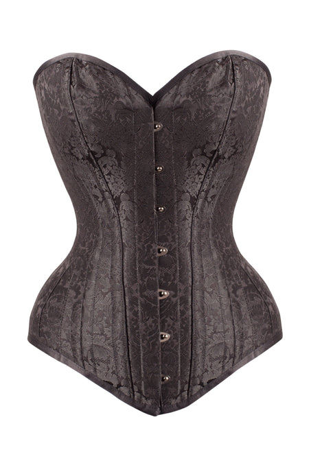 Sexy Lace Up 1920s Corset With Steel Bones And Brocade Floral Bustier Top  For Women Lingerie Bodyshaper Shapewear Waist 8100 From Andreagirl, $13.71