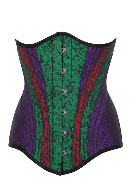 Purple Corduroy Corset Top – Reworked by Allie