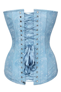 The Aurora Corset in Blue and Multicolor – Morpho NYC
