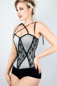 Corset Story GC-1021 Delicate Lace Overlay Corset