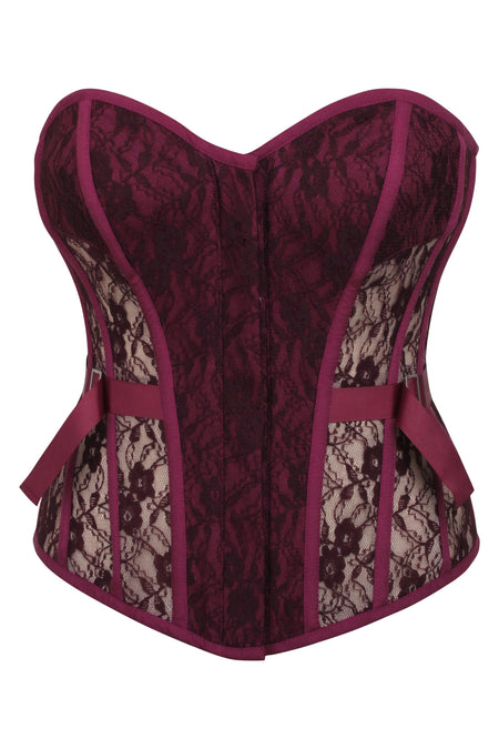 Fait Par Foutch - Angelina Corset in Vintage Rose • Curated By KT