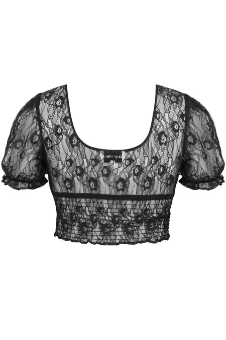 Black Lace Floral Backless Crop Top For Women Sexy Long Sleeve Top With Black  Lace Corset Bodysuit Lingerie Tank Bandage For Parties And Clubs 220325  From Long01, $13.34