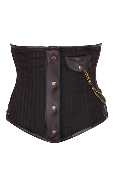 Tight Golden Steampunk Corset PNG & SVG Design For T-Shirts