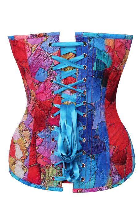 Women's corset KILLSTAR - Vampire Bait - PLUM