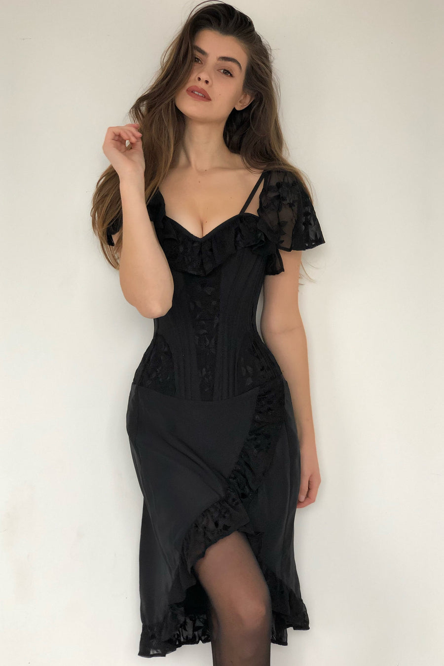 Classy Corset Dress (S-L, Black) – Pure Confidence Beautique