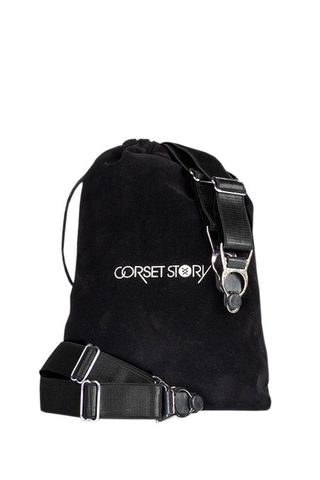 Corset Story SUSPENDER;B;6 6 x Steel Suspender Clips In Black