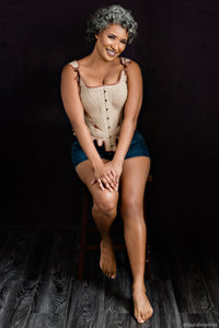Corset Story WTS934 Historically Inspired Overbust Corset with Embroidery and Flossing