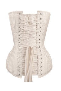 Brocade authentic steel-boned corsets for waist training and tight